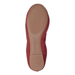 Lucky brand maroon flats
